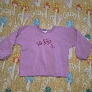 OshKosh B'gosh Pink Butterfly Sweatshirt